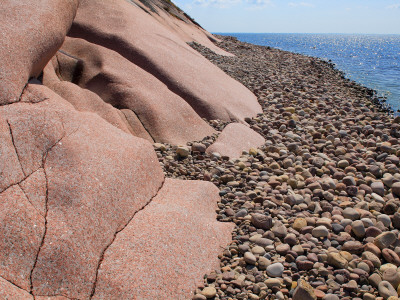 Cliffs At The Coast, Bla Jungfrun National Park, Sweden by Jorgen Larsson Pricing Limited Edition Print image