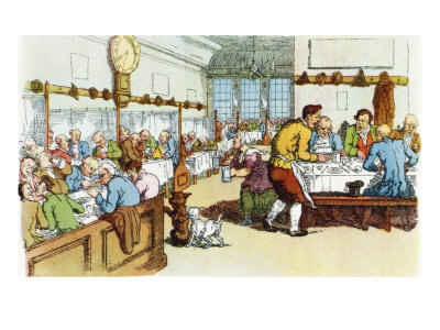 London Coffee House By Thomas Rowlandson by Hugh Thomson Pricing Limited Edition Print image