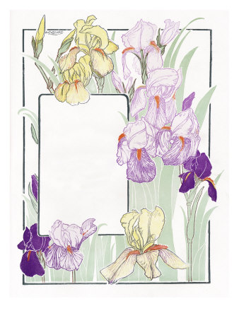 To Enclose, Border Or Surround Text With Spring Flowers by William Hole Pricing Limited Edition Print image