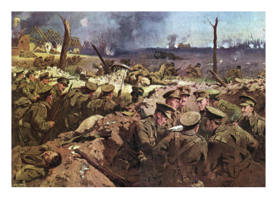 The 4Th Suffolks At Neuve Chapelle, 11 March 1915 by Gustave Doré Pricing Limited Edition Print image