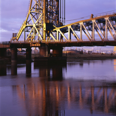 Newport Bridge River Tees Middlesbrough by Joe Cornish Pricing Limited Edition Print image