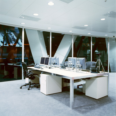 Offices - The Gherkin, Architect: Hanson Cribb by James Balston Pricing Limited Edition Print image