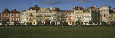 Row Of Colourful Houses, V, Portuensa, Belem, Lisbon by Richard Waite Pricing Limited Edition Print image