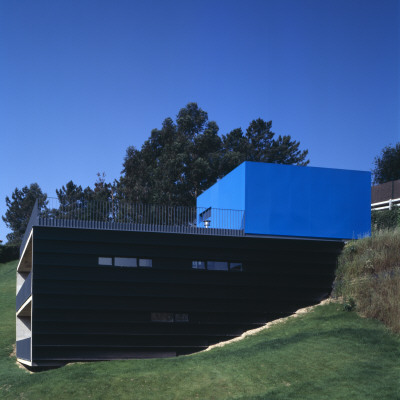 D2 Houses, Plentzia, Bilbao, 2001 - 2003, Looking From No, 63 Back Up To No, 64, Architect: Av62 by Eugeni Pons Pricing Limited Edition Print image