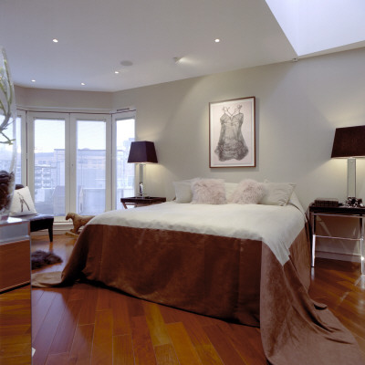 Birmingham Penthouse, Bedroom by Richard Southall Pricing Limited Edition Print image