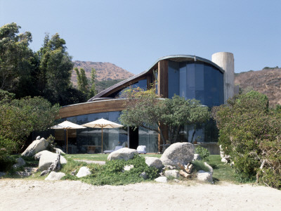 Segel House, Malibu, California, 1979, Architect: John Lautner by Alan Weintraub Pricing Limited Edition Print image