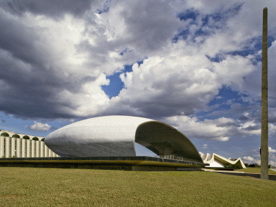 Brasilia - Exercito, Architect: Oscar Niemeyer by Alan Weintraub Pricing Limited Edition Print image