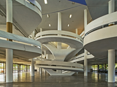 Ibirapuera Park, Sao Paulo - Cicillo Matarazzo Pavilion 1954, Architect: Oscar Niemeyer by Alan Weintraub Pricing Limited Edition Print image