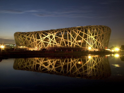 Olympic Stadium, Bird's Nest, Beijing, Architects: Herzog And De Meuron by Ben Mcmillan Pricing Limited Edition Print image