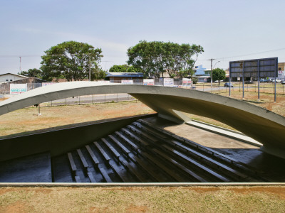 Goianias, Architect: Oscar Niemeyer by Alan Weintraub Pricing Limited Edition Print image