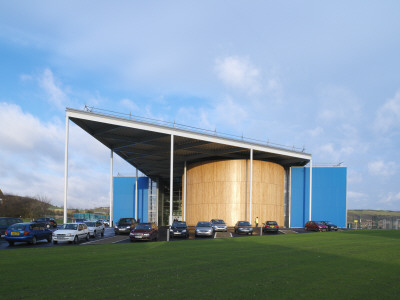 Folkestone Academy, Architect: Foster And Partners, Engineer: Buro Happold by Diane Auckland Pricing Limited Edition Print image