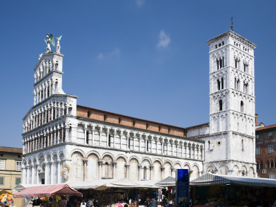Church Of San Michele In Foro, Lucca, Italy by David Clapp Pricing Limited Edition Print image