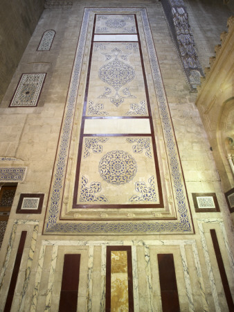Al-Rifa'i Mosque, Cairo, 1869-1912, Wall, Architect: Husayn Fahmi Pasha Al-Mi'mar by David Clapp Pricing Limited Edition Print image