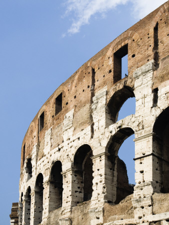 Upper Tier At The Colosseum, Rome, Italy by David Clapp Pricing Limited Edition Print image