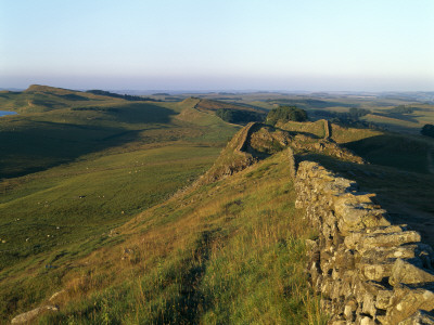 Hadrian's Wall, Northumberland, England by Colin Dixon Pricing Limited Edition Print image