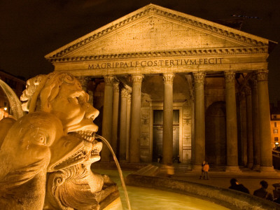 Pantheon, Piazza Della Rotonda, Rome by Colin Dixon Pricing Limited Edition Print image
