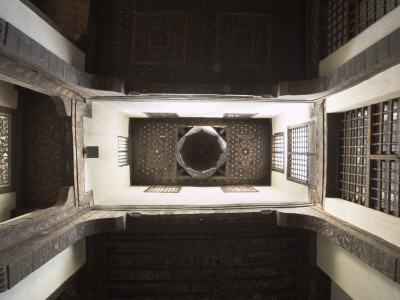 Al-Suhaymi House, Darb Al Asfur, Cairo, 1648 -1796, View Of The Ceiling by David Clapp Pricing Limited Edition Print image