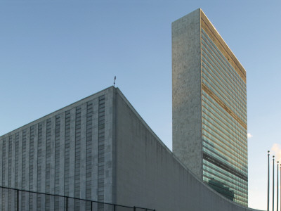 United Nations Headquarters, United Nations Plaza, New York City, 1947 - 1953 by G Jackson Pricing Limited Edition Print image