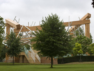 Serpentine Gallery Pavilion 2008, Serpentine Gallery, Hyde Park, London, Architect: Gehry Partners by G Jackson Pricing Limited Edition Print image