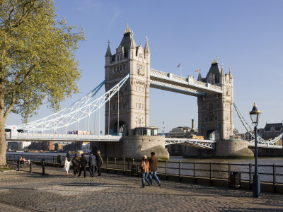 Tower Bridge, River Thames, London, Architect: Horace Jones by G Jackson Pricing Limited Edition Print image