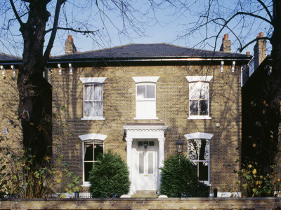 Detached, Double-Fronted Villa, Victoria Park Road, Hackney, London, 1840?S by Gillian Darley Pricing Limited Edition Print image