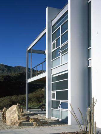 Feinstein Residence, Malibu, California, 2003, Exterior Balcony And Verandah, Architect: Kanner by John Edward Linden Pricing Limited Edition Print image