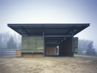 Somis Hay Barn, California, 2004, Aia Award Winner, Architect: Spf Architects by John Edward Linden Pricing Limited Edition Print image