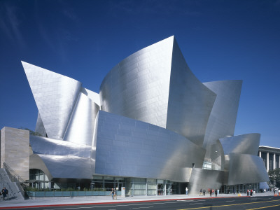 Walt Disney Concert Hall, Downtown Los Angeles, South Elevation, Architect: Gehry Partners by John Edward Linden Pricing Limited Edition Print image