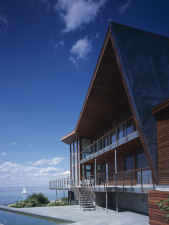 Gloucester House, Gloucester, Massachusetts, Exterior, Architect: Charles Rose Architects by John Edward Linden Pricing Limited Edition Print image