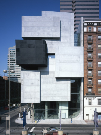 Cincinnati (Or Lois And Richard Rosenthal) Contemporary Arts Center, Ohio, Usa, Architect: Zaha Had by John Edward Linden Pricing Limited Edition Print image