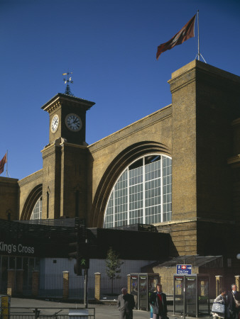Kings Cross Station, London, 1851 - 1852, Facade, Architect: Lewis Cubitt by Mark Fiennes Pricing Limited Edition Print image