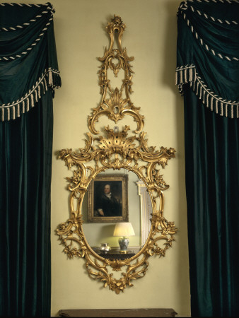 10 Downing Street, Mirror In The Green Drawing Room by Mark Fiennes Pricing Limited Edition Print image