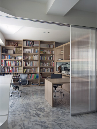 Casa J C Chen, Taipei, 2005, Workspace And Library Taiwan, Architect: Cj Studio Interior Designer by Marc Gerritsen Pricing Limited Edition Print image