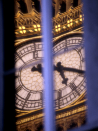 Reflection Of Big Ben, Canon Row, London, 1840 - 1888 by Marcus Bleyl Pricing Limited Edition Print image