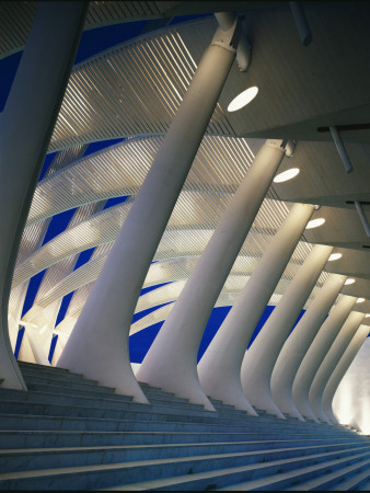 Expo 1992, Seville, Spain, Kuwait Pavilion, Architect: Santiago Calatrava by John Edward Linden Pricing Limited Edition Print image