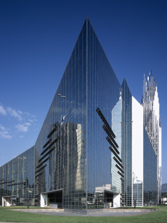 The Crystal Cathedral, Los Angeles, 1980, Architect: Burgee And Johnson by John Edward Linden Pricing Limited Edition Print image