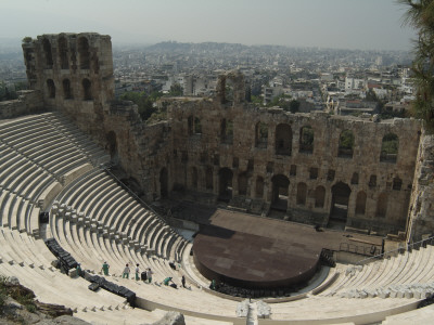 The Odeon Of Herod Atticus, Acropolis, Athens by Natalie Tepper Pricing Limited Edition Print image