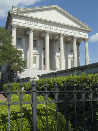 United States Customs House, Charleston, South Carolina, 1879, Architect: Ammi Burnham Young by Natalie Tepper Pricing Limited Edition Print image