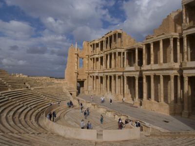 Theatre, Roman Site Of Sabratha, Libya by Natalie Tepper Pricing Limited Edition Print image