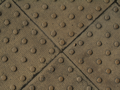 Backgrounds - Textured Dimpled Paving Blocks by Natalie Tepper Pricing Limited Edition Print image