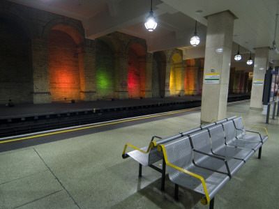 Gloucester Road Underground Station, London by Natalie Tepper Pricing Limited Edition Print image