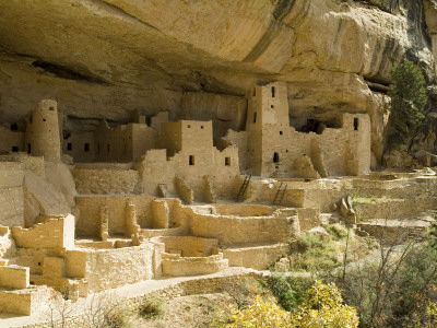 Cliff Palace, Mesa Verde National Park, Colorado, Usa, C. 1200, Anasazi Dwellings by Natalie Tepper Pricing Limited Edition Print image