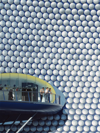 Selfridges Department Store, Birmingham, Entrance Detail, Architects: Future Systems by Peter Durant Pricing Limited Edition Print image