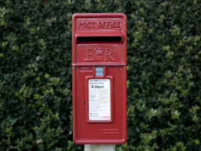 Traditional British Post Box by Olwen Croft Pricing Limited Edition Print image