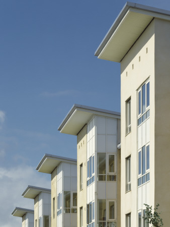 Lancaster University Residential Areas, Lancaster, Roof Detail, Shepheard Epstein Hunter Architects by Peter Durant Pricing Limited Edition Print image