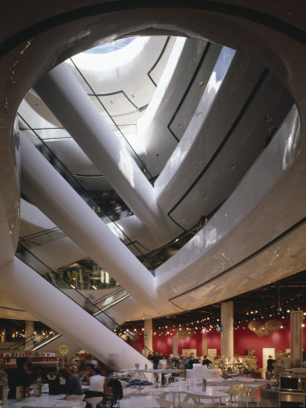 Selfridges, Birmingham, England, (2003) - Main Atrium, Architect: Future Systems by Nicholas Kane Pricing Limited Edition Print image