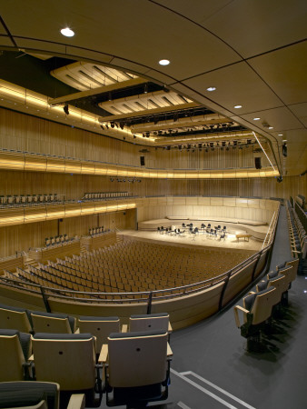 Sage Gateshead, Tyne And Wear, England, Hall From Balcony, Architect: Foster And Partners by Richard Bryant Pricing Limited Edition Print image