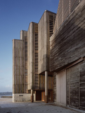 National Maritime Museum Cornwall, Falmouth, Entrance Exterior Daytime, Long And Kentish Architects by Peter Durant Pricing Limited Edition Print image