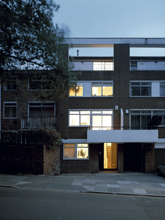 Conversion 70'S House, London, Exterior Dusk, Collett And Farmer Architects by Peter Durant Pricing Limited Edition Print image