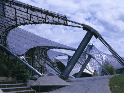 Olympic Stadium, Munich, Germany, 1972, Architect: Frei Otto, Behnisch And Partners by Richard Bryant Pricing Limited Edition Print image